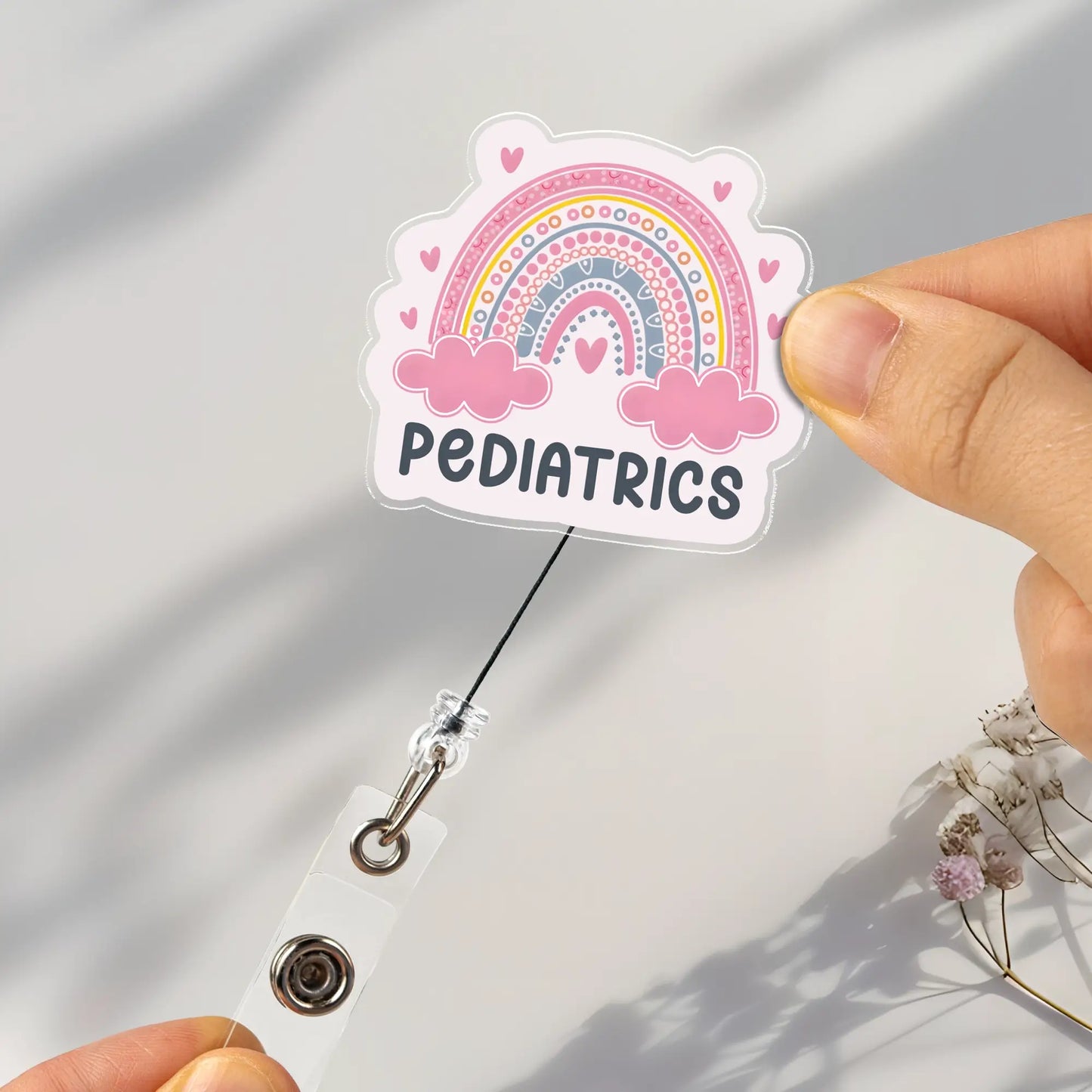 Badge Reel for PICU Nurse