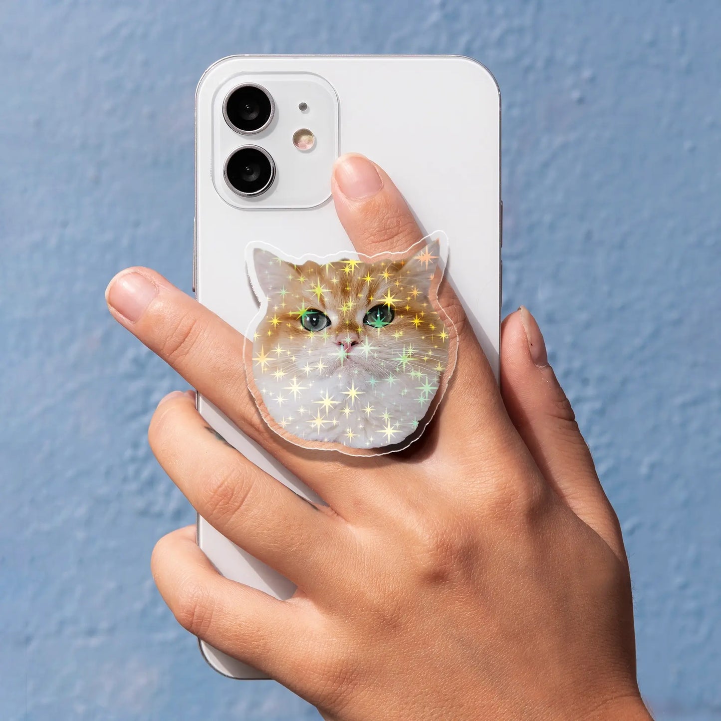 Custom Cat Phone Grip