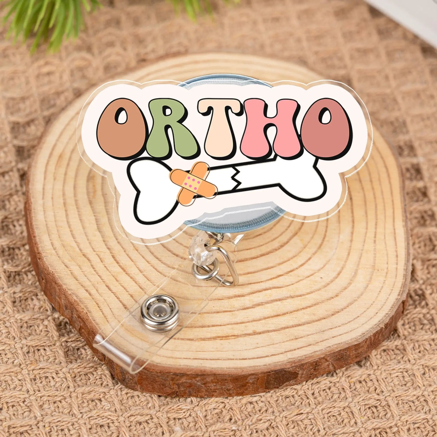 Ortho Nurse Badge Reel