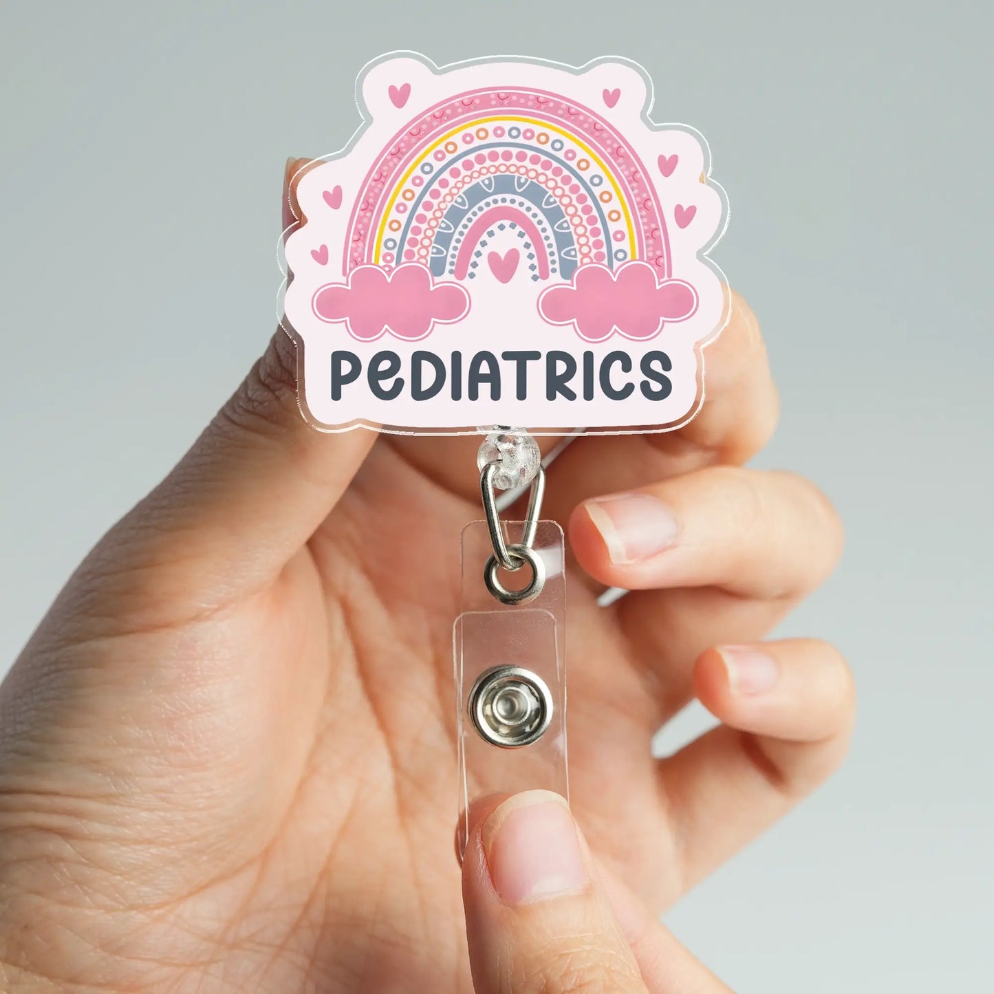 PICU Nurse Badge Reel