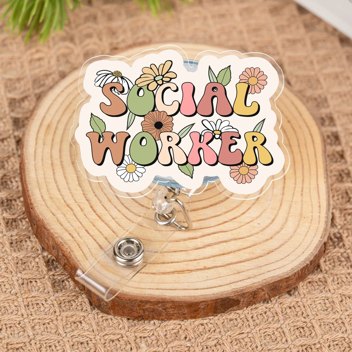 Social Worker Badge Reel