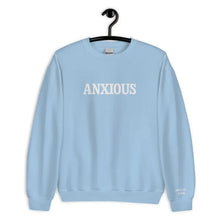 Anxious Mental Health Sweatshirt - Light Blue - Healoop