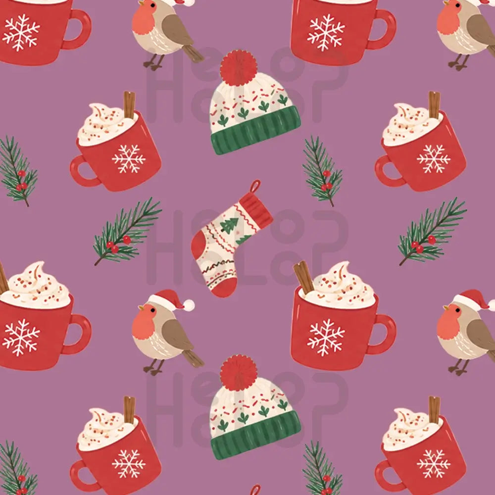 Christmas Scrub Cap Pattern - 2 - Healoop