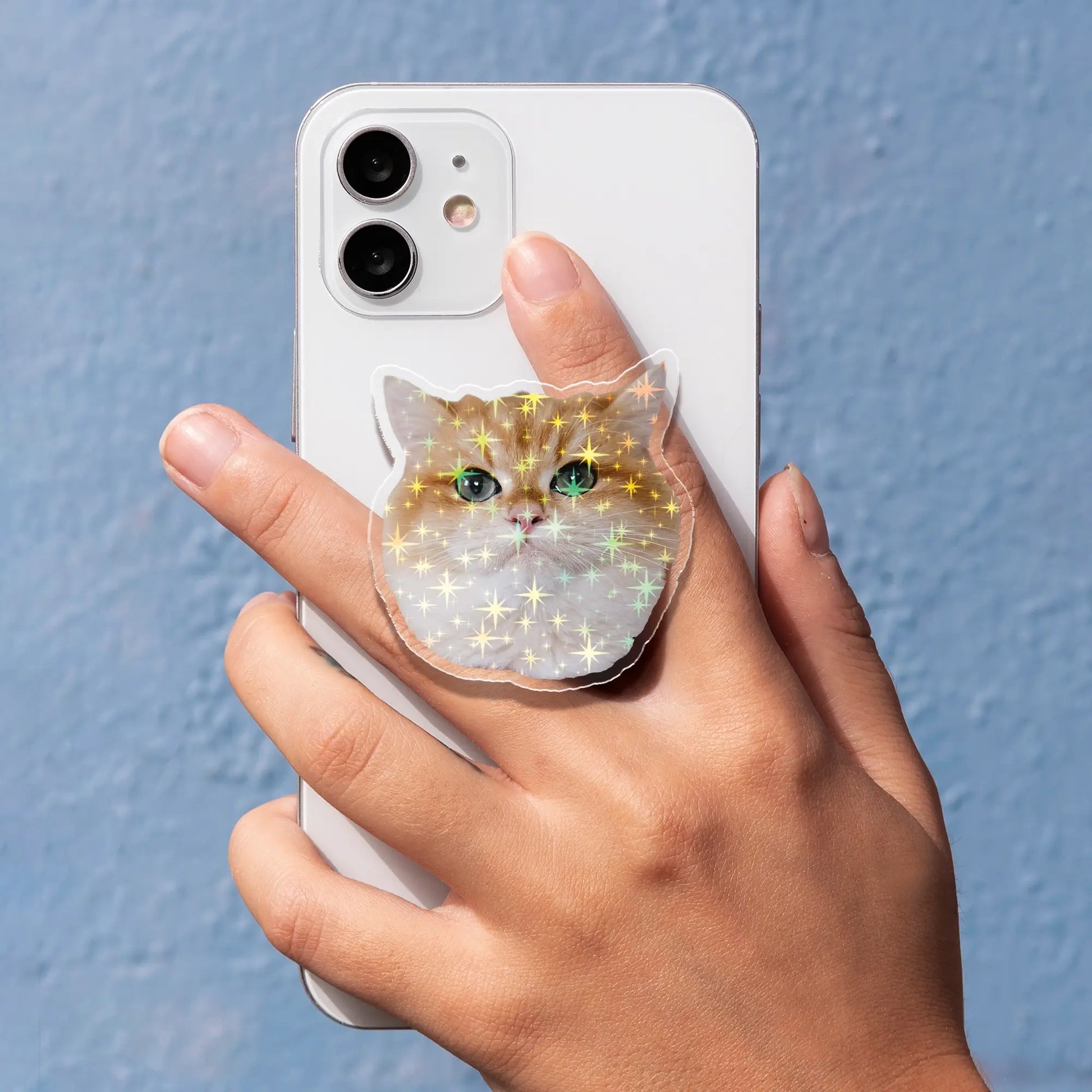 Custom Cat Phone Grip