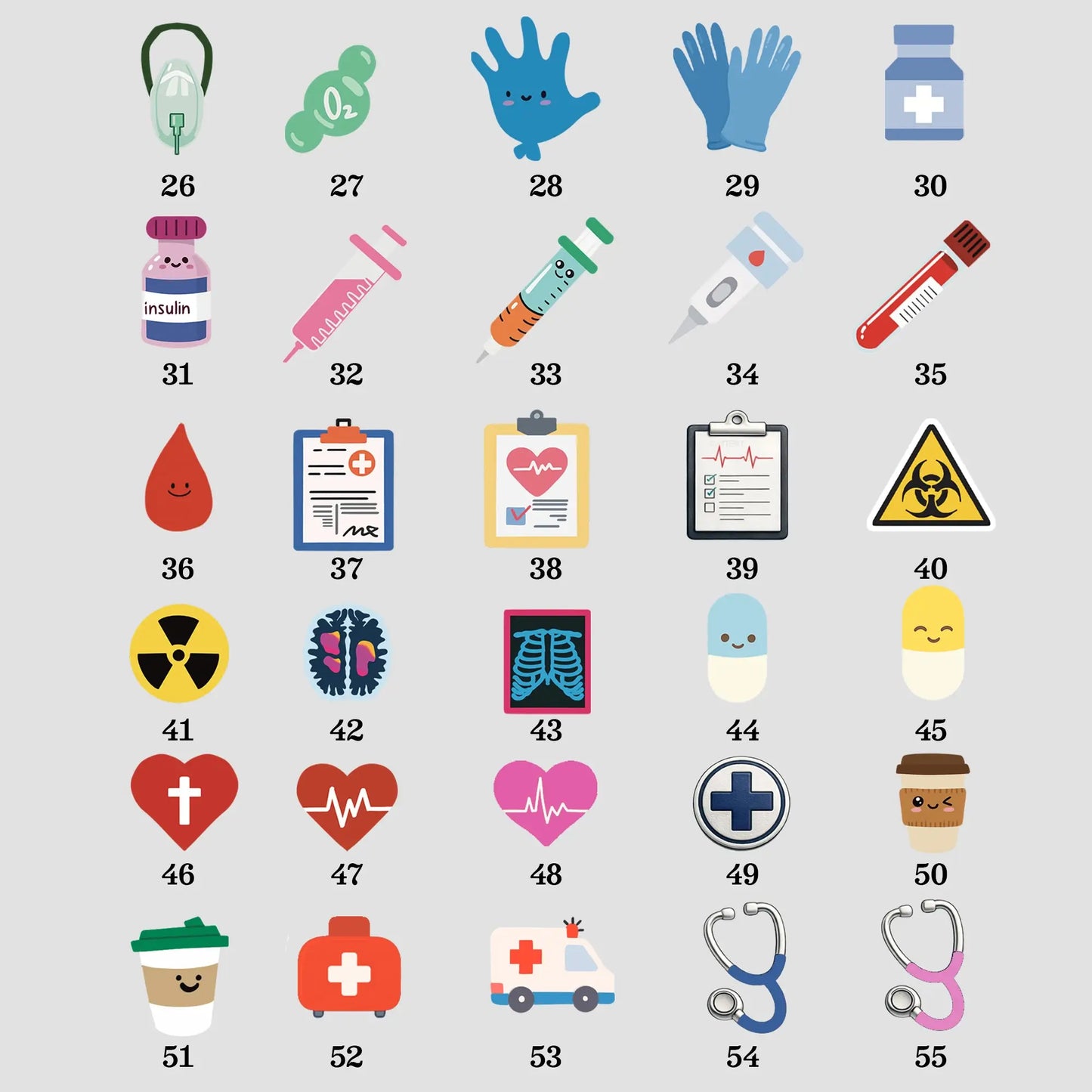 Custom Nurse Scrub Top Charms 2