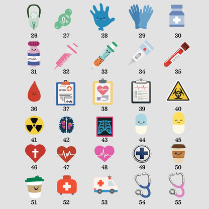 Custom Nurse Scrub Top Charms 2