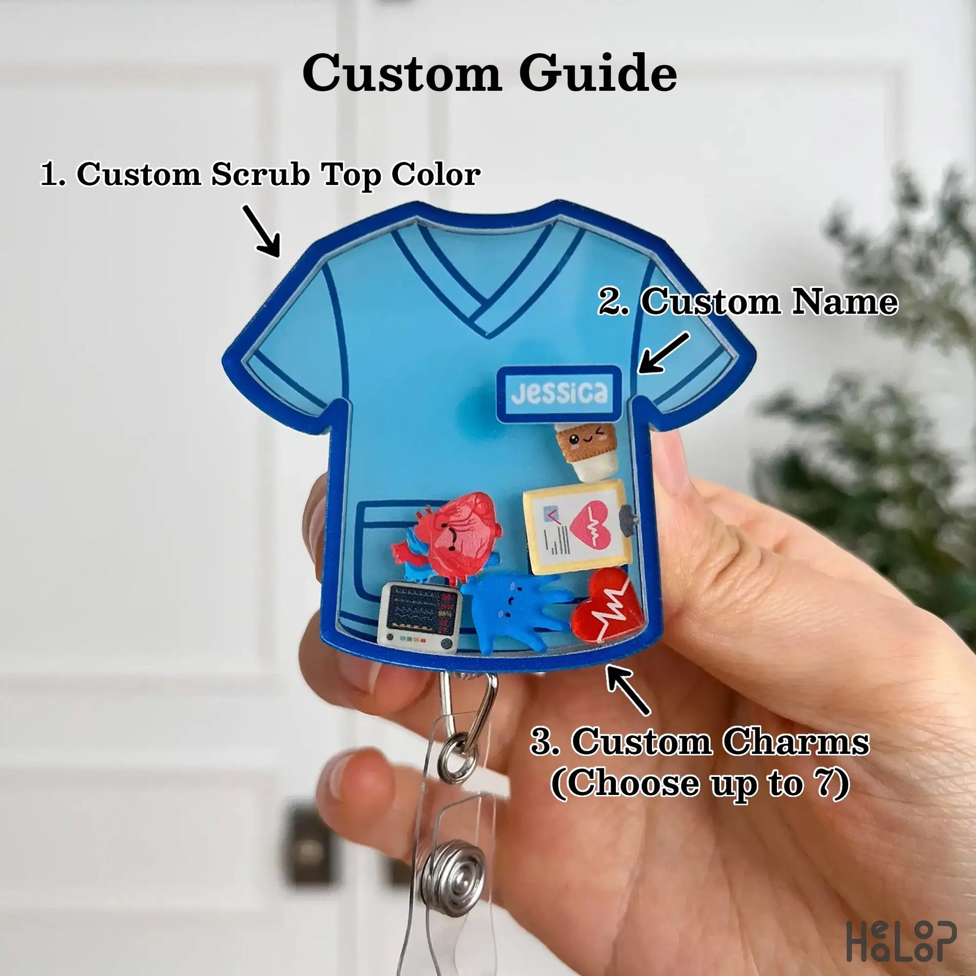 Custom Nurse Scrub Top Guide