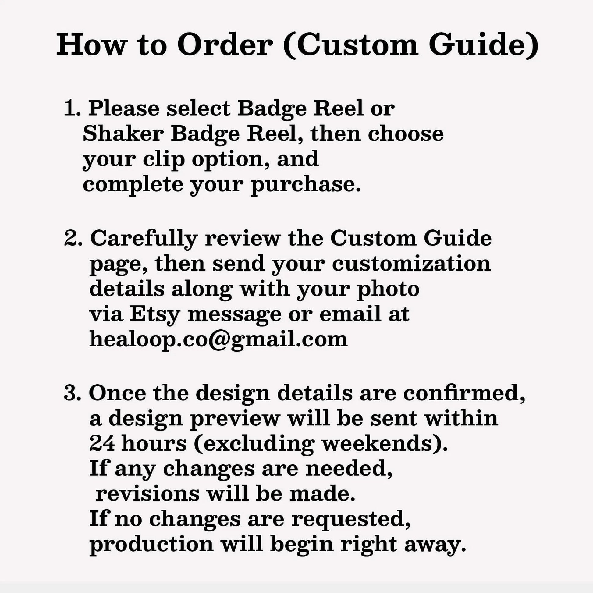 Custom Order Healoop-Guide