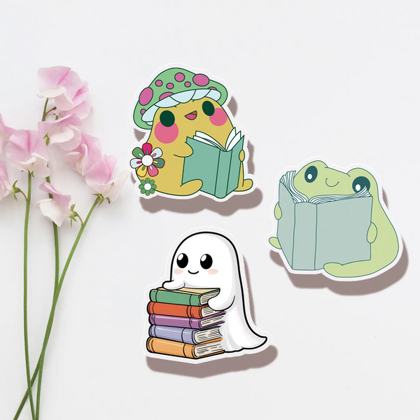 Cute Bookish Phone Grips