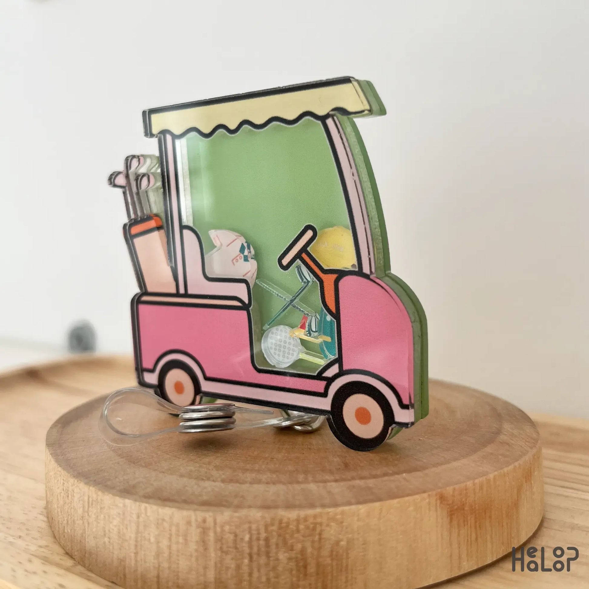 Cute Golfer Gift ID Reel