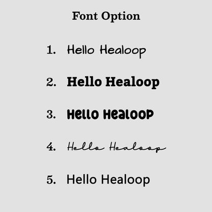 Font Option