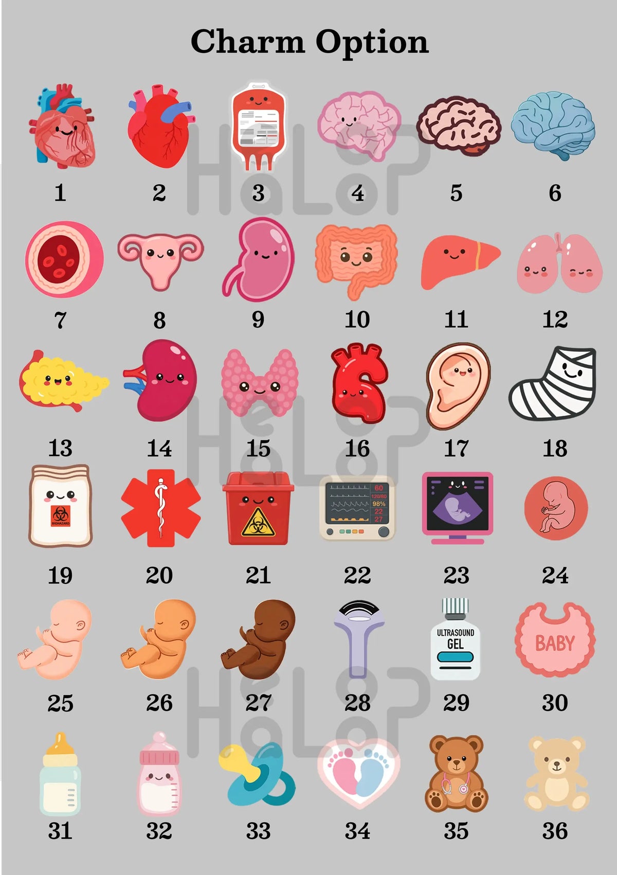 Healoop Charm Option 1