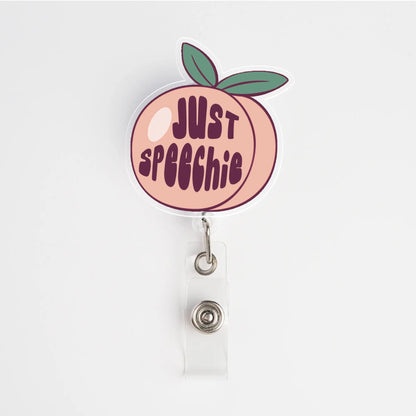 Just Speechie Badge Reel