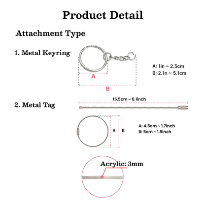 Healoop Keycahin Detail