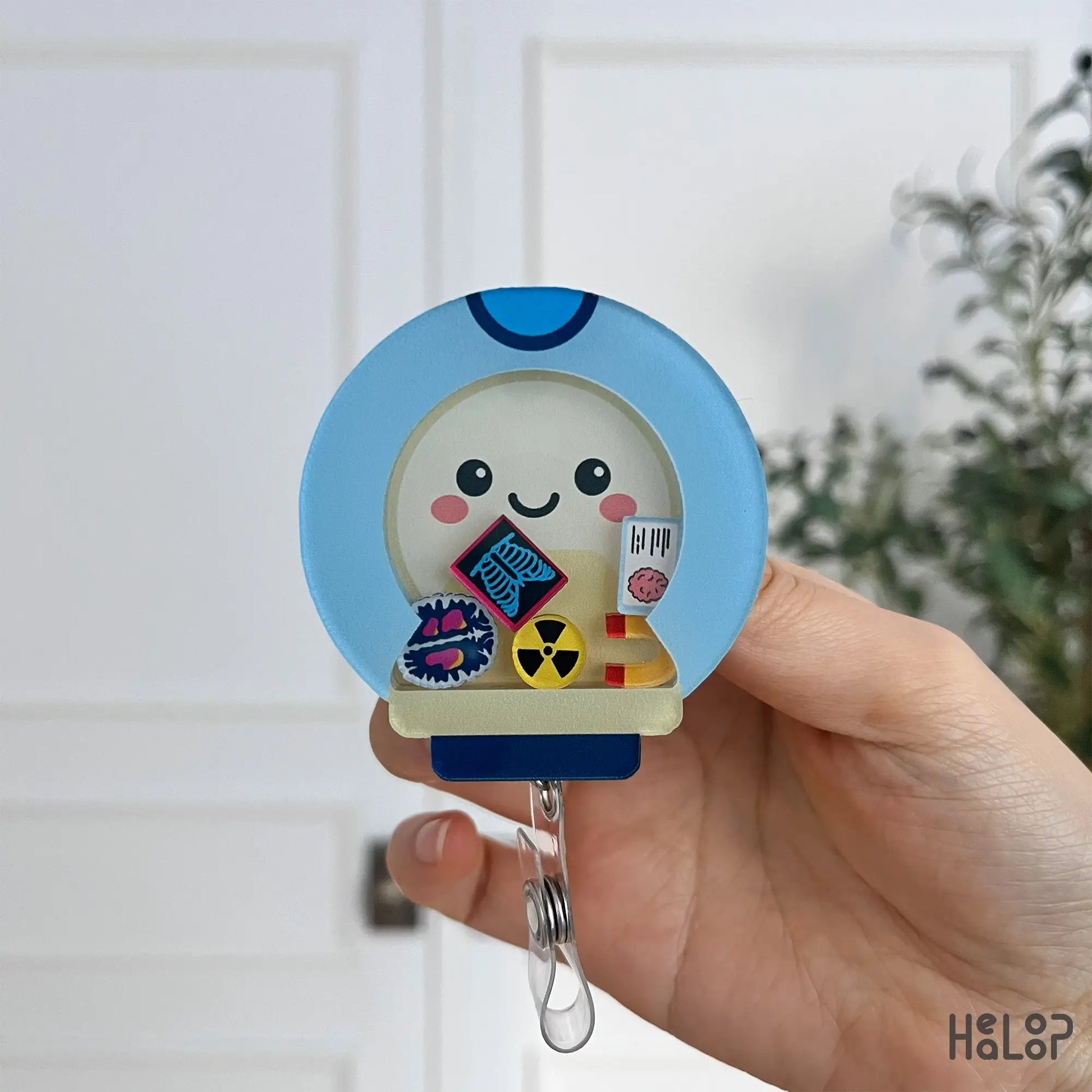 mri shaker badge reel main product image