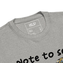 Note to Self sweatshirt Detail 