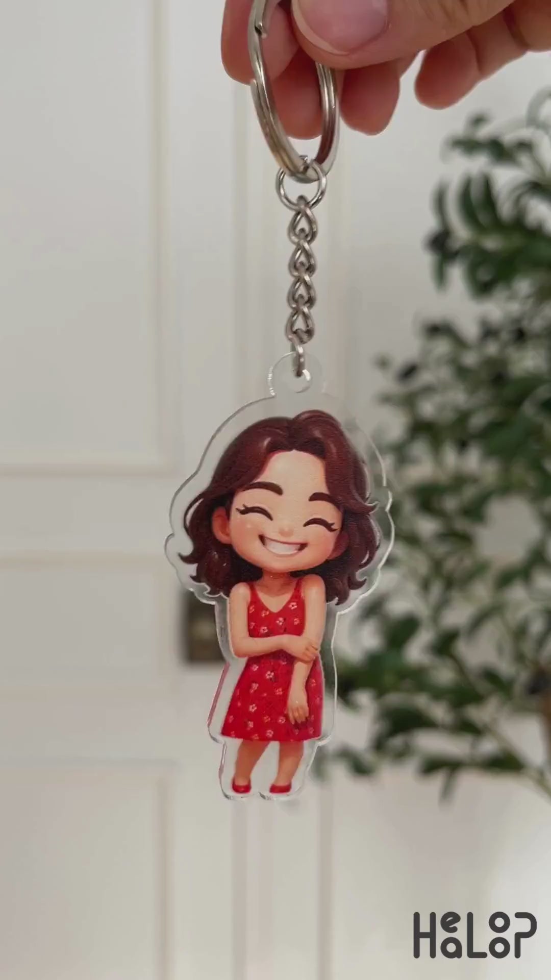 Custom Chibi Keychain Video