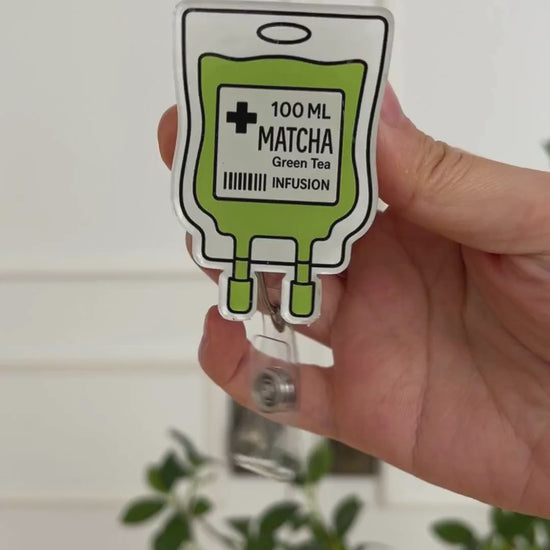 Matcha IV Bag Badge Reel Video