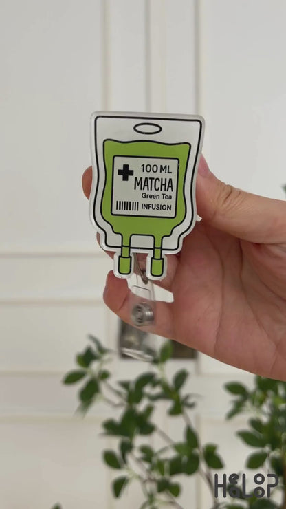 Matcha IV Bag Badge Reel Video