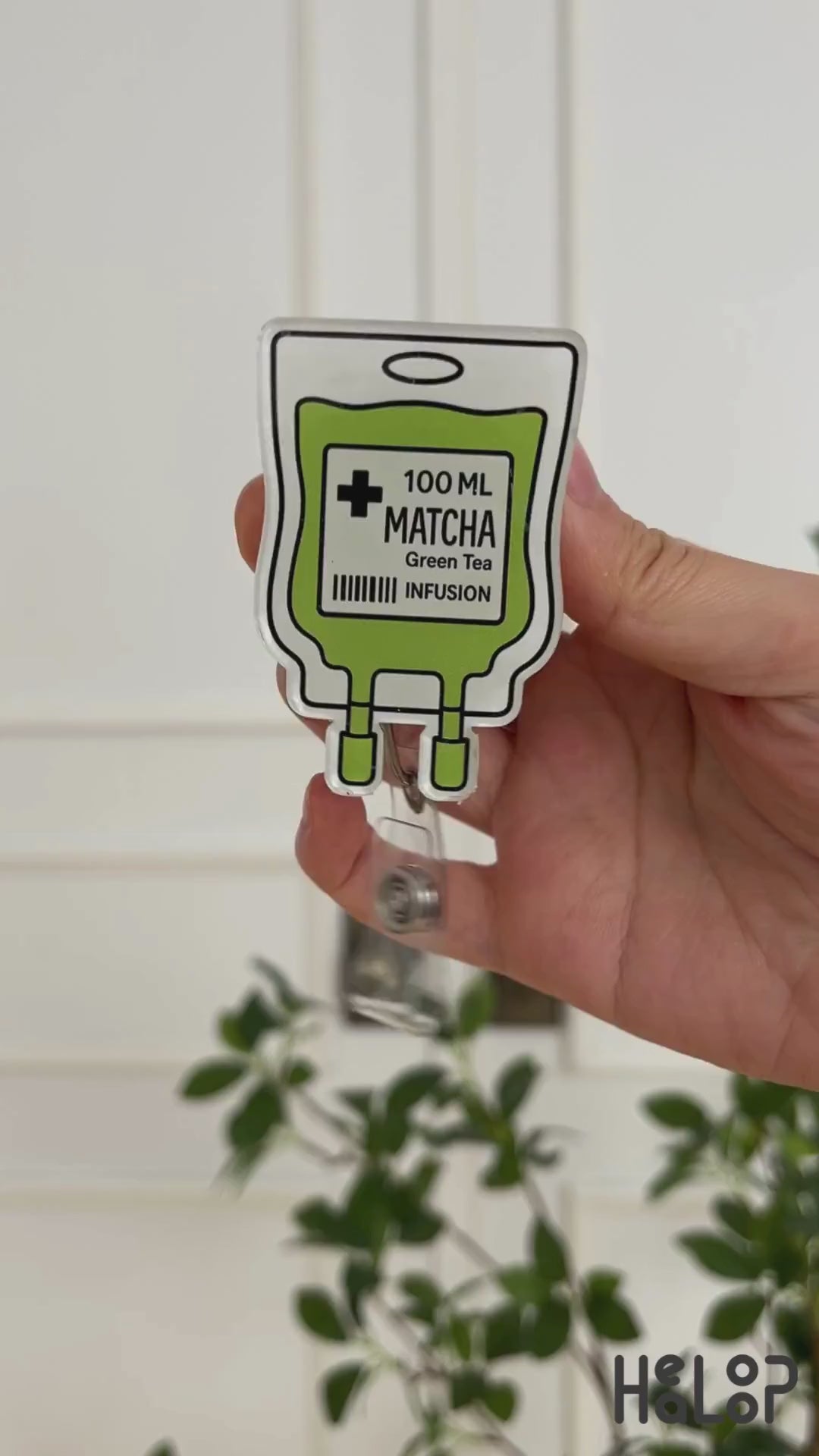Matcha IV Bag Badge Reel Video