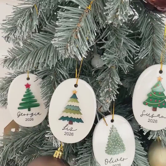 Christmas Tree Ornament Video