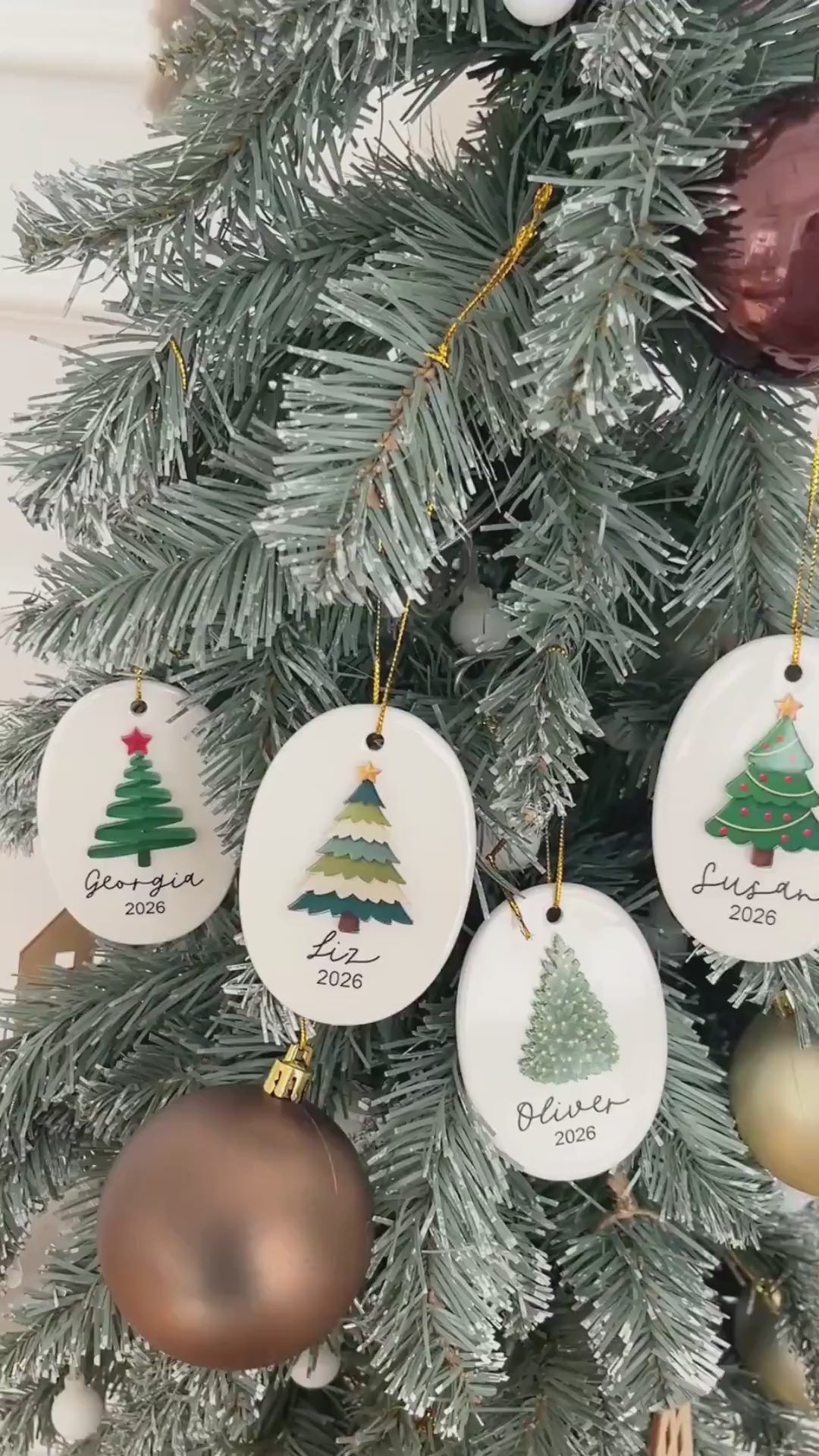 Christmas Tree Ornament Video