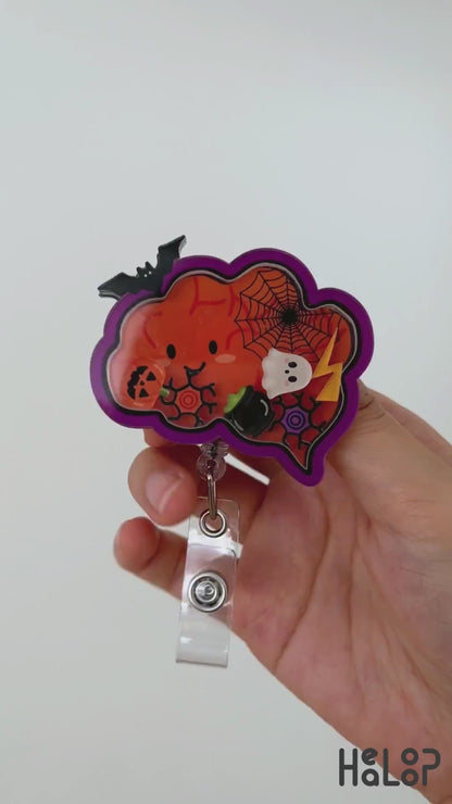 Brain shaker badge reel set video
