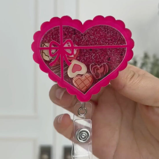 Valentines Day Shaker Badge Reel Video