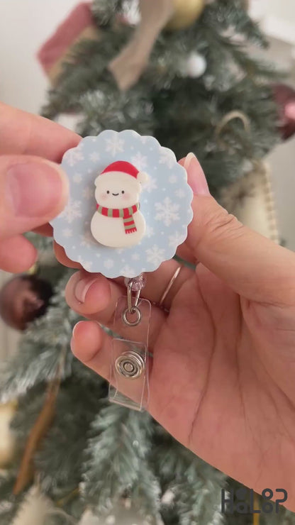 Snowman Badge Reel Video