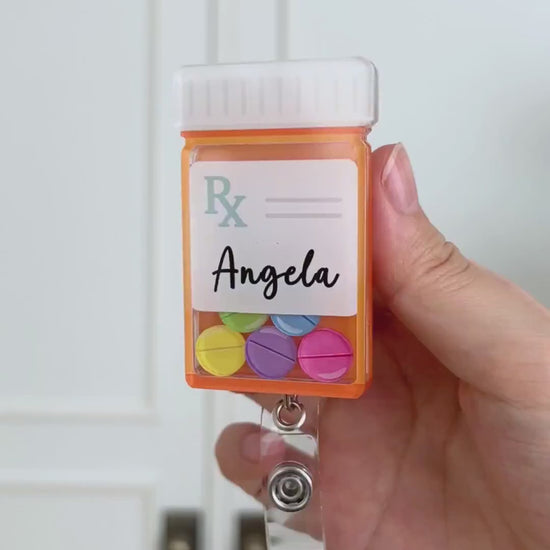 Pharmacist shaker badge reel video