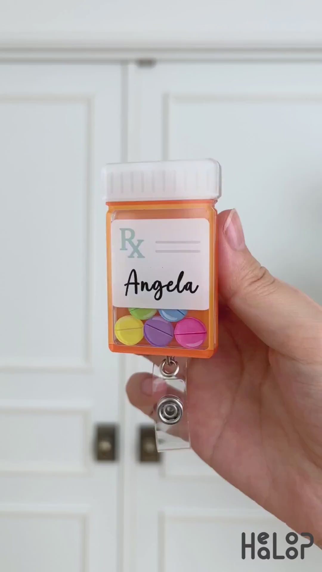 Pharmacist shaker badge reel video