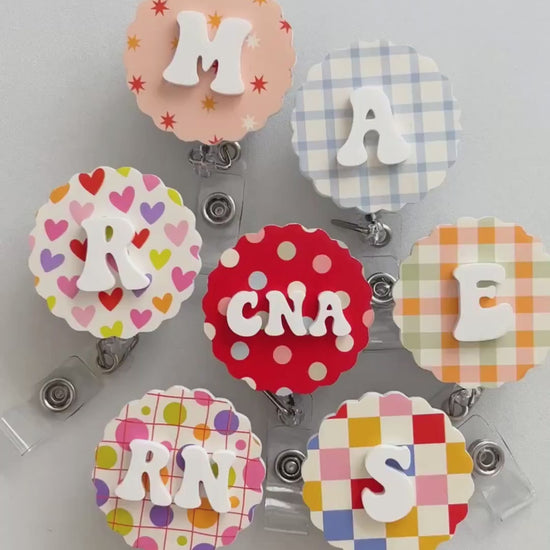 Custom Initial Badge Reel Video