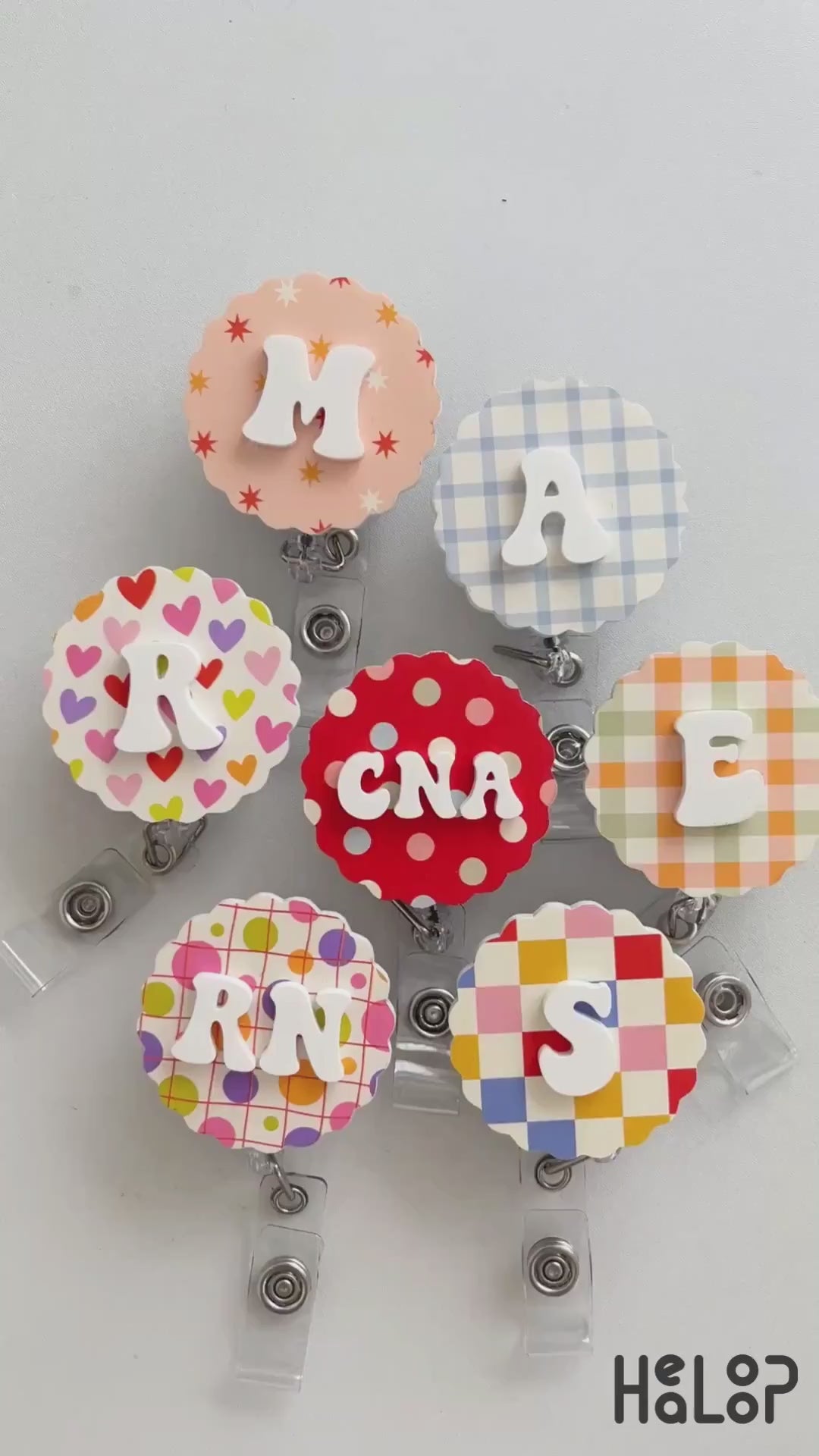Custom Initial Badge Reel Video