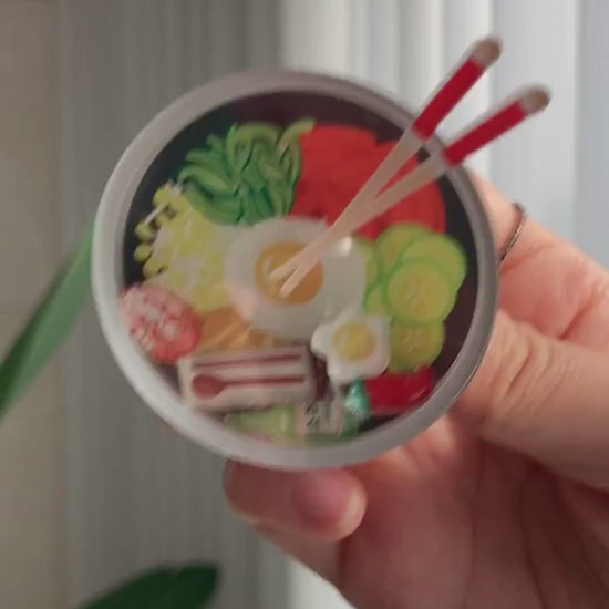 Korean Bibimbap Shaker Phone Grip Video