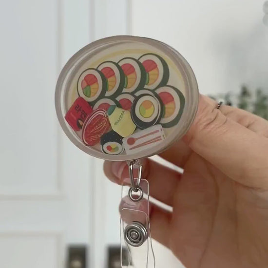 Korean Kimbap Shaker Badge Reel Video