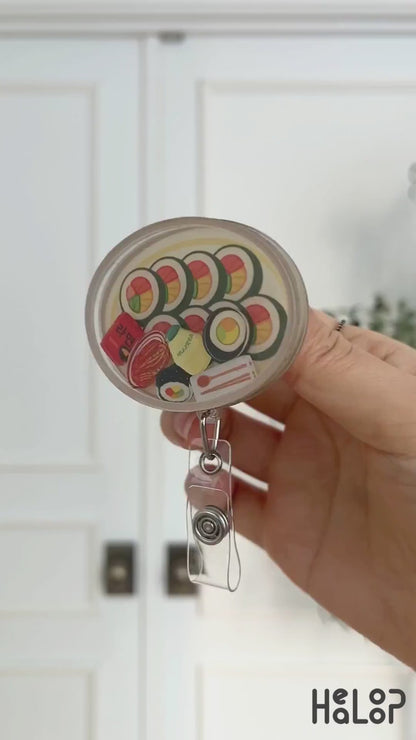 Korean Kimbap Shaker Badge Reel Video