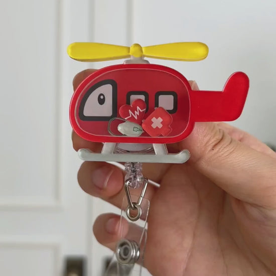 Helicopter Shaker Badge Reel Video