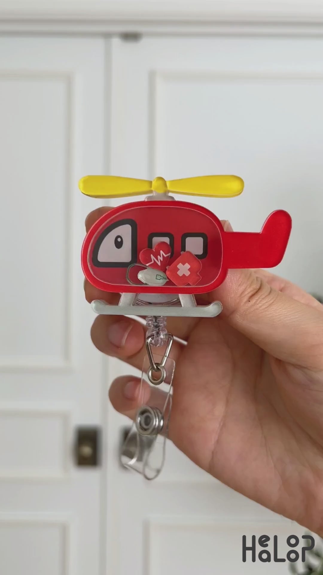 Helicopter Shaker Badge Reel Video