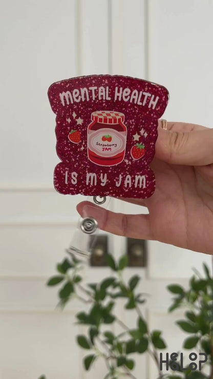 Mental Health Is My Jam Badge Reel Video