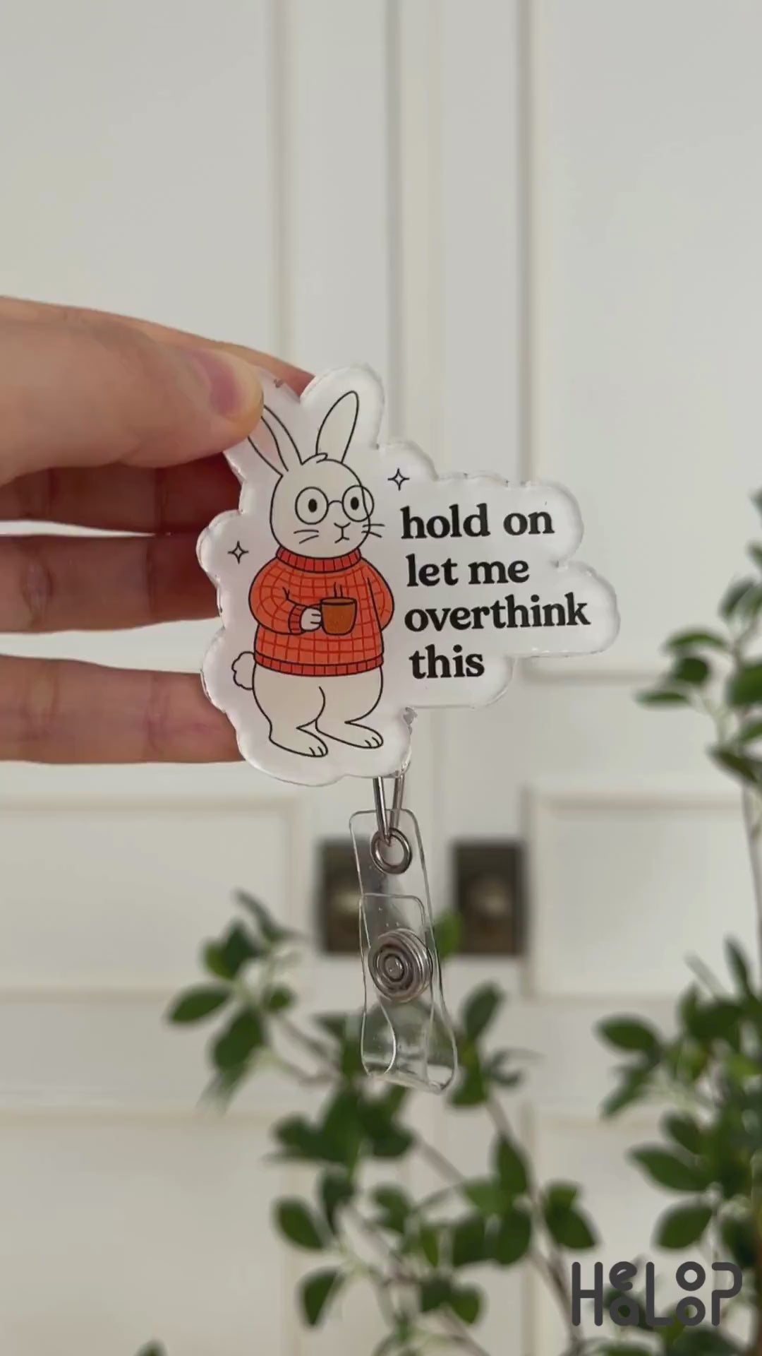 Hold On Let Me Overthink This Badge Reel Video