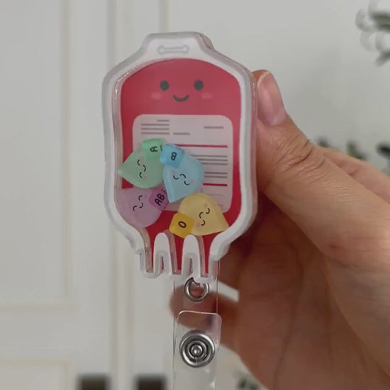 Blood Bag Shaker Badge Reel Video
