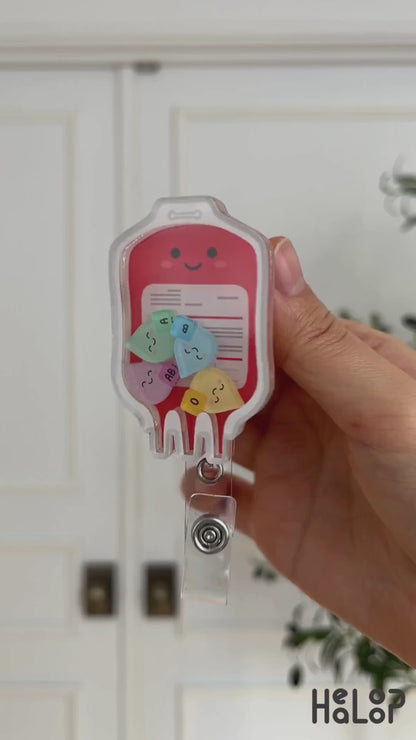 Blood Bag Shaker Badge Reel Video