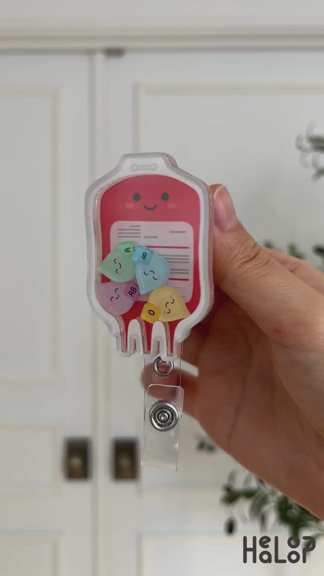 Blood Bag Shaker Badge Reel Video