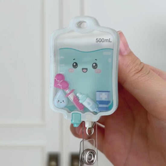 IV bag shaker badge reel video