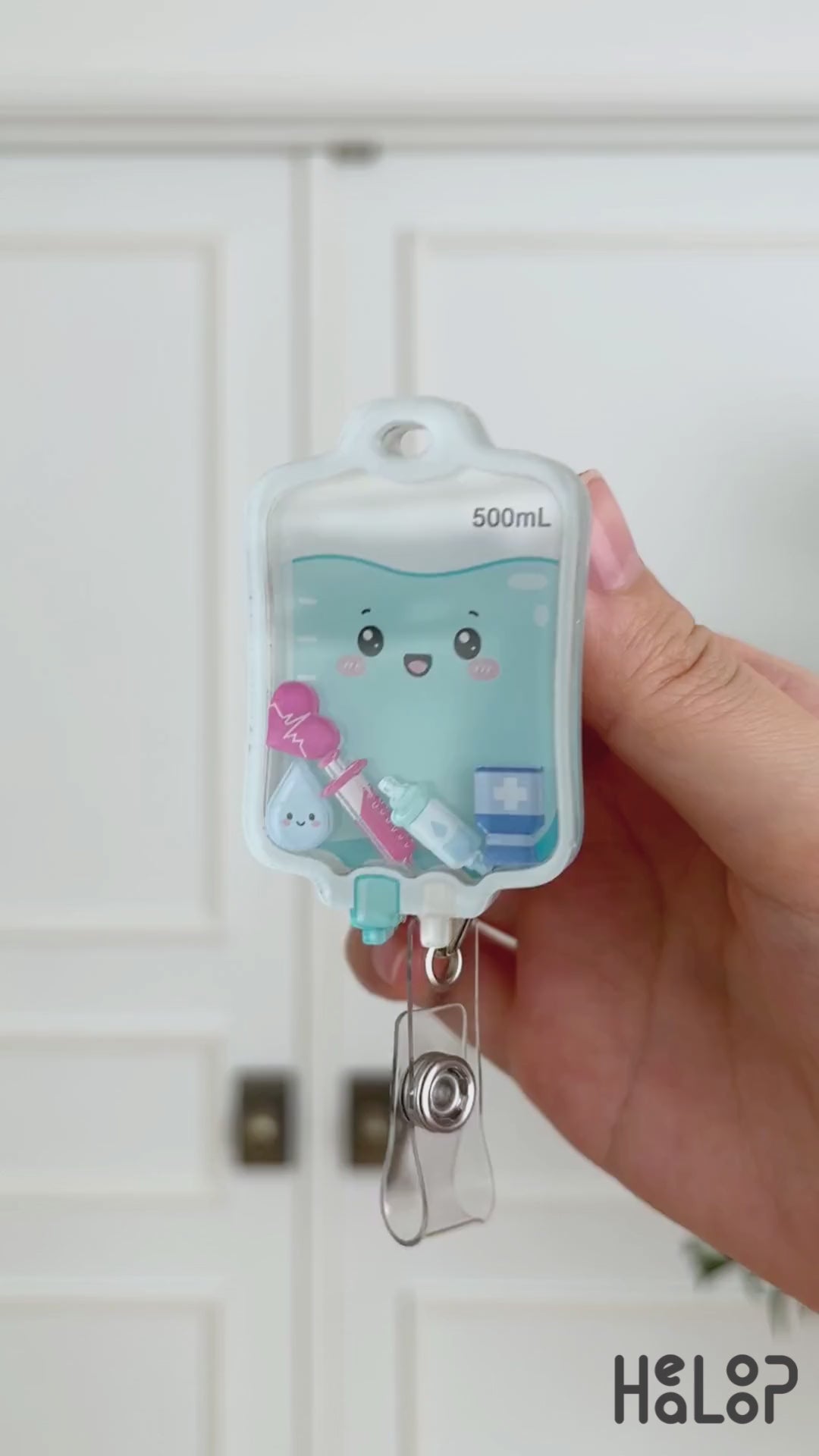 IV bag shaker badge reel video