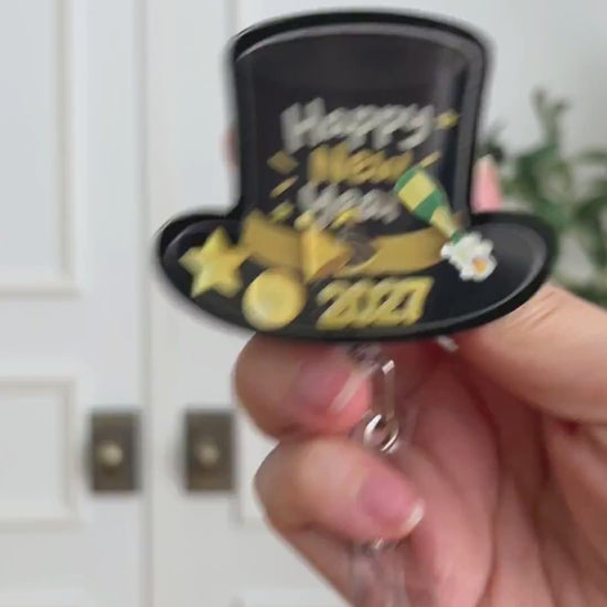 Happy New Year Shaker Badger Reel Video