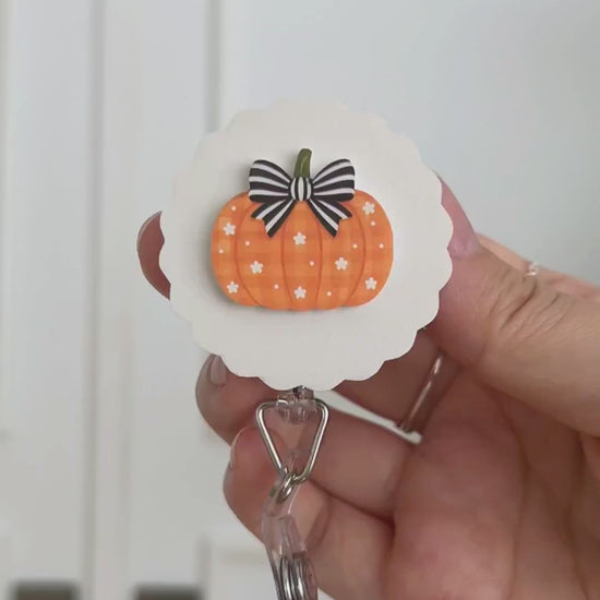 Pumpkin badge reel video