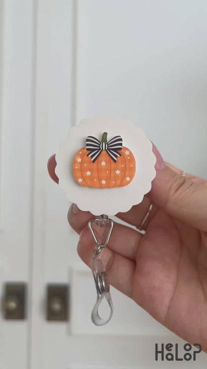 Pumpkin badge reel video