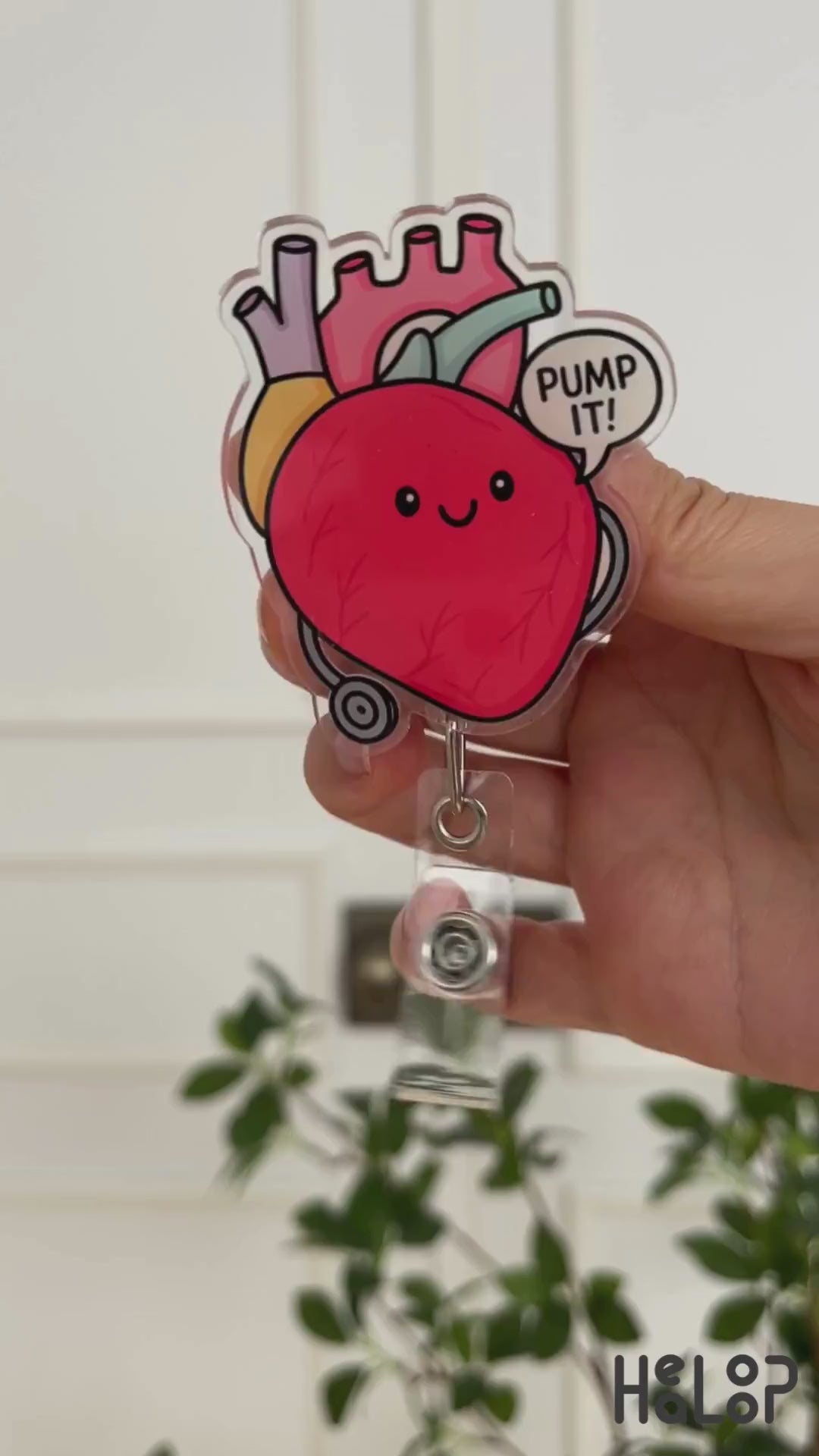 Pump It Heart Badge Reel Video
