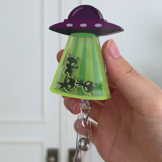 Alien ufo  shaker badge reel video